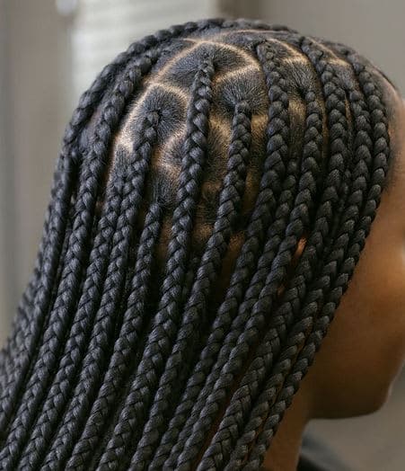 Krees - Coiffeuse afro spécialisée en Braids, Nattes collés à domicile Chambly, HDF, France